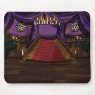 Gruseliges Treppenhaus Mousepad