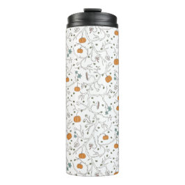 Gruseliges Weinmotiv für Halloween Thermosbecher