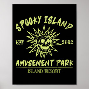 Gruselinsel Est 2002 Vergnügungspark Totenkopf Hal Poster