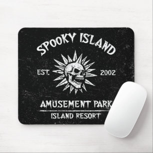 Gruselinsel Est 2002 Vergnügungspark Totenkopf Mousepad