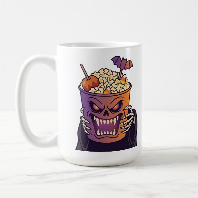 Gruselnacht Halloween  Kaffeetasse (Links)
