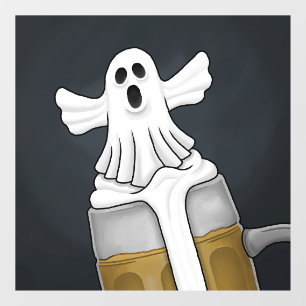 Gruselparty-Geist Fensteraufkleber