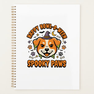 Gruselpfoten Halloween für Hunde Planer