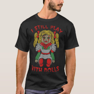 Gruselpuppe Halloween - Lustiger sarkastischer Hor T-Shirt