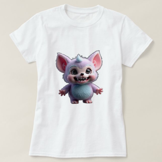 Gruselpuppe T-Shirt (Design vorne)