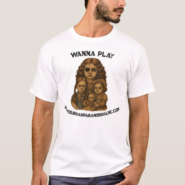 Gruselpuppen T-Shirt (Vorderseite)