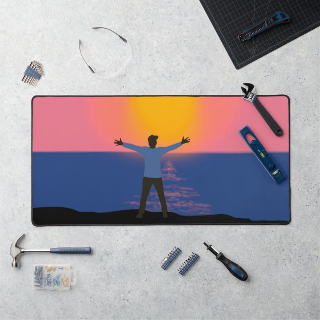 Gruß an die Sonne Schreibtischunterlage (Arbeitsplatz)