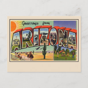 Gruß aus Arizona Große Briefkarte Postkarte