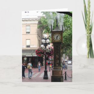 Gruß aus BC, Kanada/ Karte