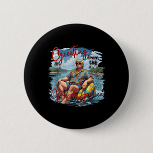 Gruß aus dem Golf von Amerika Trump Button