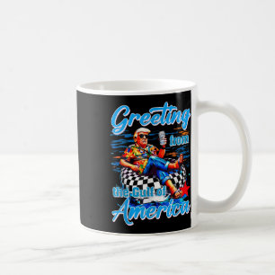 Gruß aus dem Golf von Amerika Trump Kaffeetasse