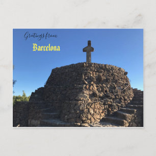 Gruß aus der Postkarte Barcelona