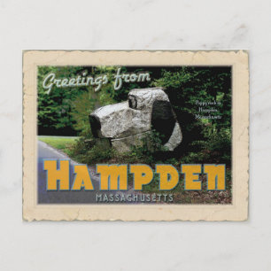 Gruß aus der Postkarte Hampden