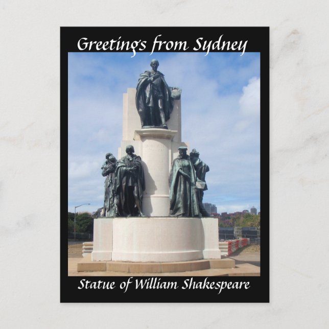 Gruß aus der Postkarte von Sydney (Vorderseite)