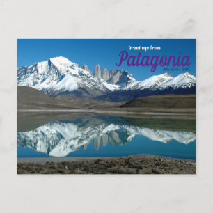 Gruß aus Patagonien Argentinien Postcard Postkarte