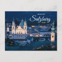 Gruß aus Salzburg Austria Postcard Landschaftlich