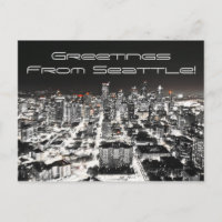 Gruß aus Seattle, Postkarte