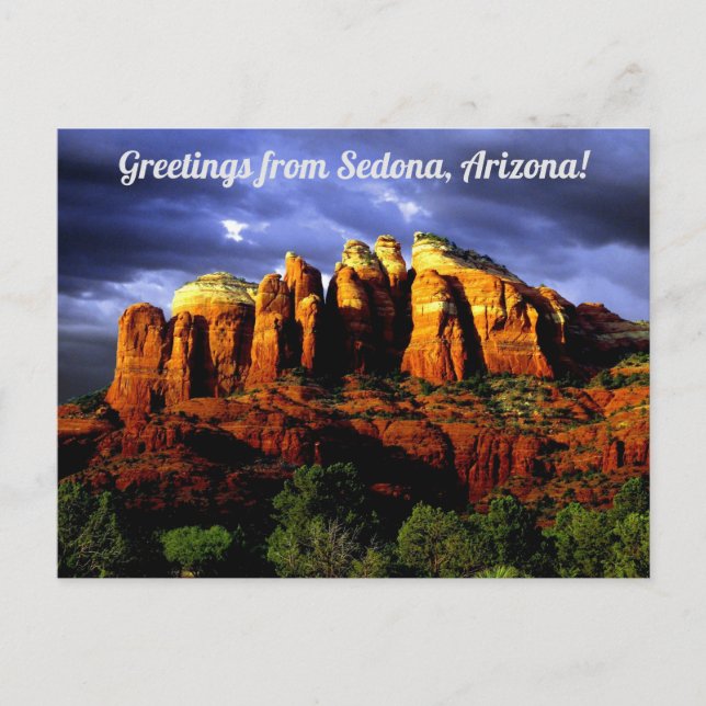 Gruß aus Sedona, Arizona Postcard Postkarte (Vorderseite)