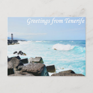 Gruß aus Teneriffa Postkarte