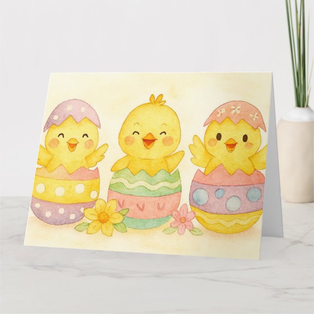 Gruß der Osterstämme Karte (Vorderseite)