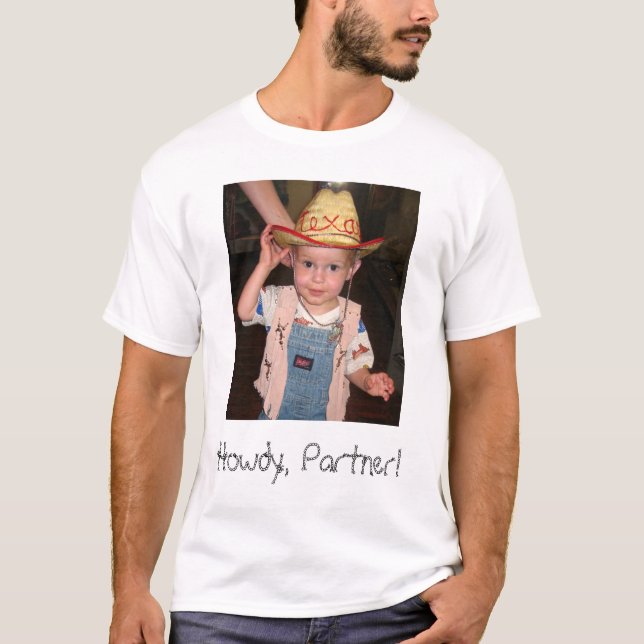 Grüß dich, Partner! T-Shirt (Vorderseite)