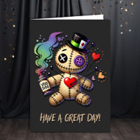 Gruß die Voodoo-Puppen am großen Tag