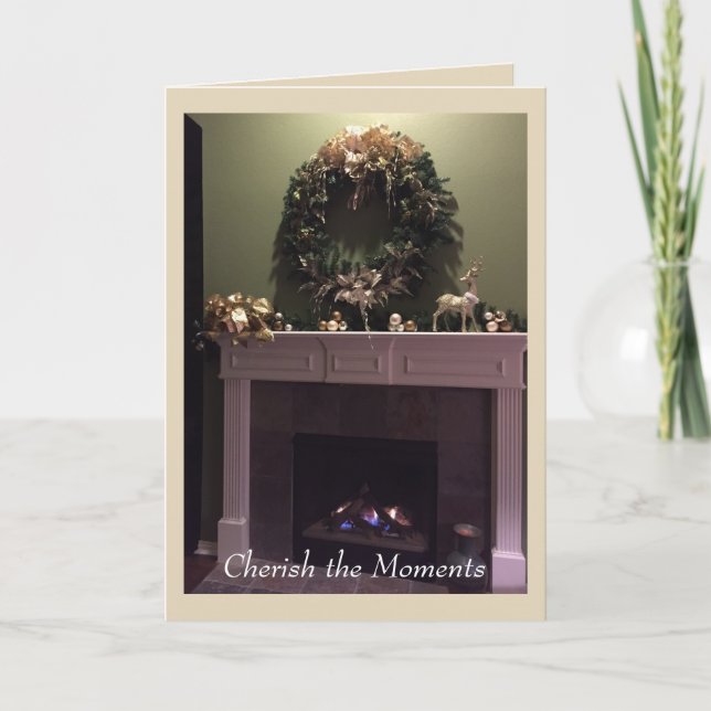 Gruß-Karte 12x18 "einer Weihnachtskarte" Feiertagskarte (Vorderseite)