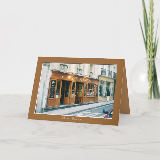 Gruß-Karte "Bonjour! " Karte (Vorderseite)