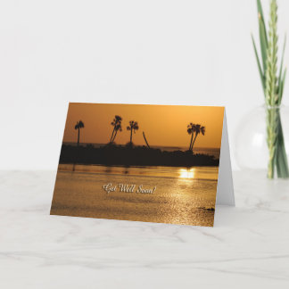 Gruß-Karte - erhalten Sie gut bald Karte