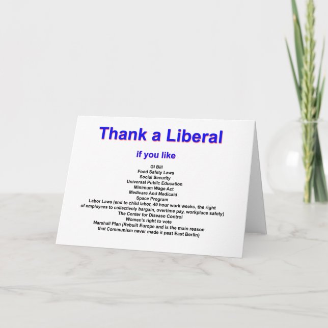 Gruß-Karte Karte (Vorderseite)