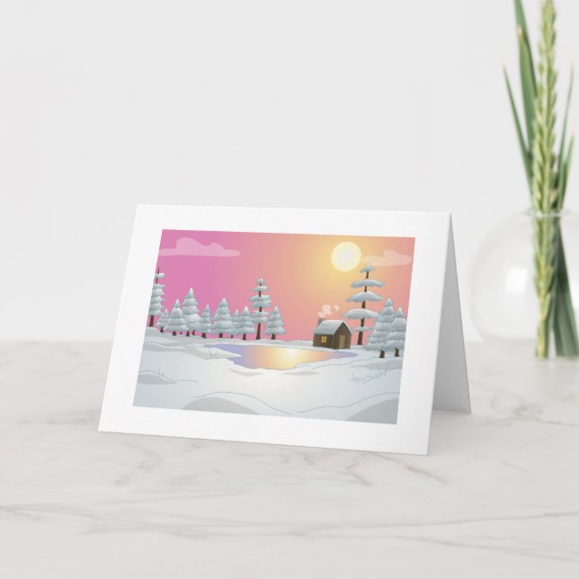 Gruß-Karte Karte (Vorderseite)