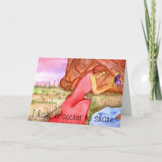 Gruß-Karte Karte (Vorderseite)