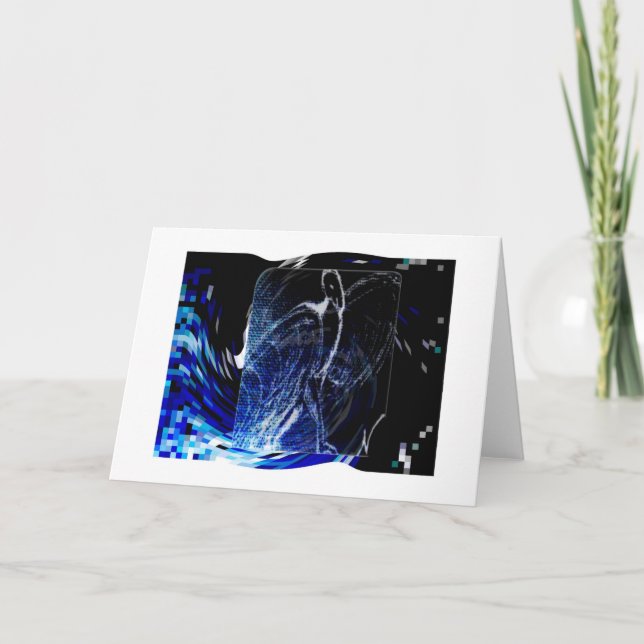 Gruß-Karte Karte (Vorderseite)