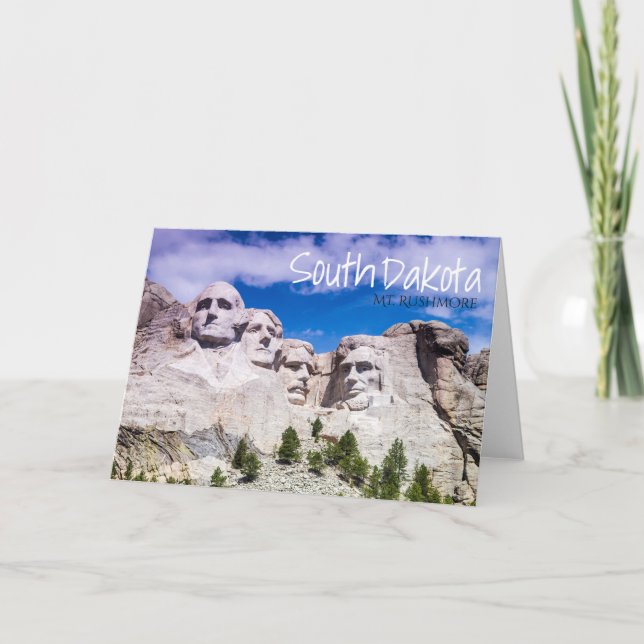 Gruß-Karte Mt Rushmore Karte (Vorderseite)