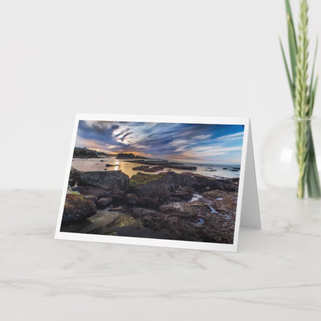 Gruß-Karte - Siegel-Strand, La Jolla Karte (Vorderseite)