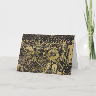 Gruß-Karte Vikings Heimskringla Visund Karte