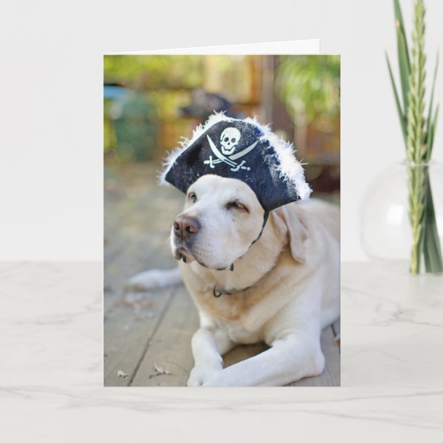 Gruß Labrador retrievers Halloween Karte (Vorderseite)