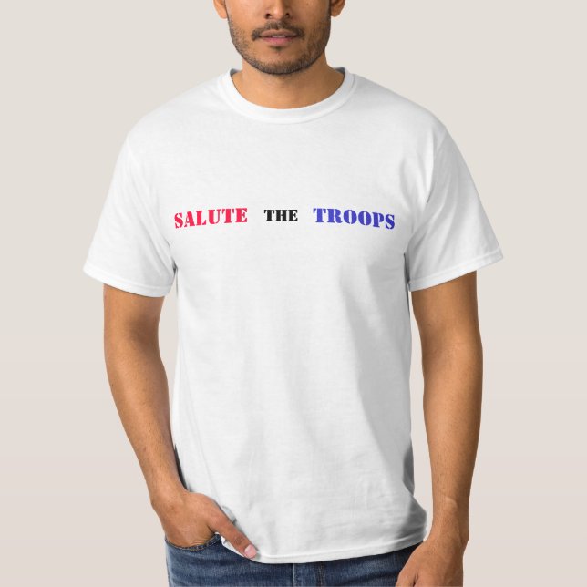 GRUSS, TRUPPEN, T-Shirt (Vorderseite)