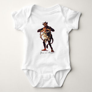 Gruss vom (Grüße von) Krampus Baby Strampler