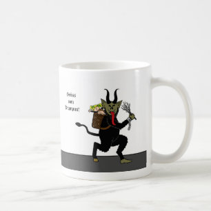 Gruss vom Krampus (Grüße von Krampus) Tasse
