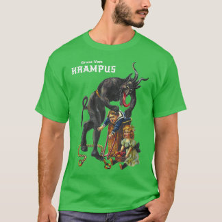 Gruss Vom Krampus Grüße von Weihnachten Germani T-Shirt