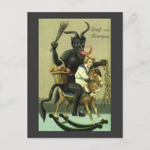 Gruss Vom Krampus Postkarte