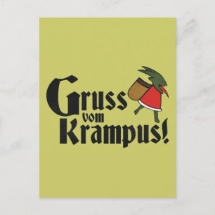 Gruss Vom Krampus Postkarte
