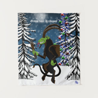 Gruss vom Krampus Wandteppich