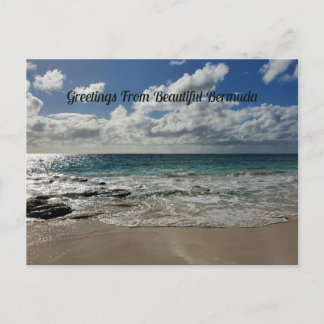 Gruß vom schönen Bermuda Beach Postkarte
