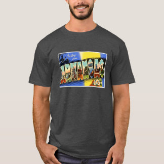 Gruß von Arkansas Retro Souvenir T-Shirt