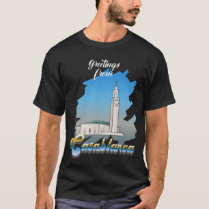 Gruß von Casablanca Sign T-Shirt