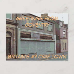 Gruß von Coventry Postcard Postkarte
