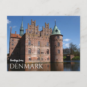 Gruß von Denmark Castle Postcard Landschaftlich Postkarte