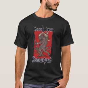 Gruß von Krampus Weihnachtslegendenfigur T-Shirt
